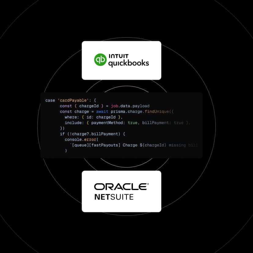 Nickel API syncing transaction data across business tools